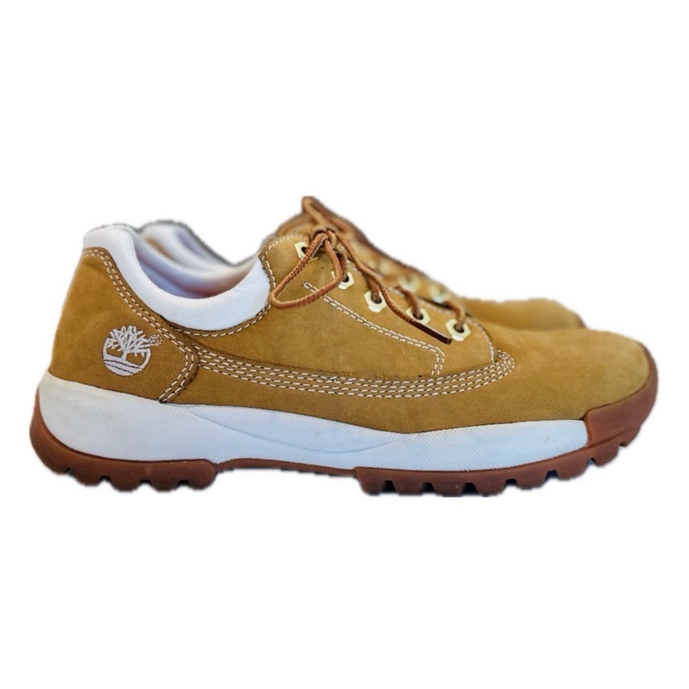 Timberland Wheat Nubuck Leather Sneakers